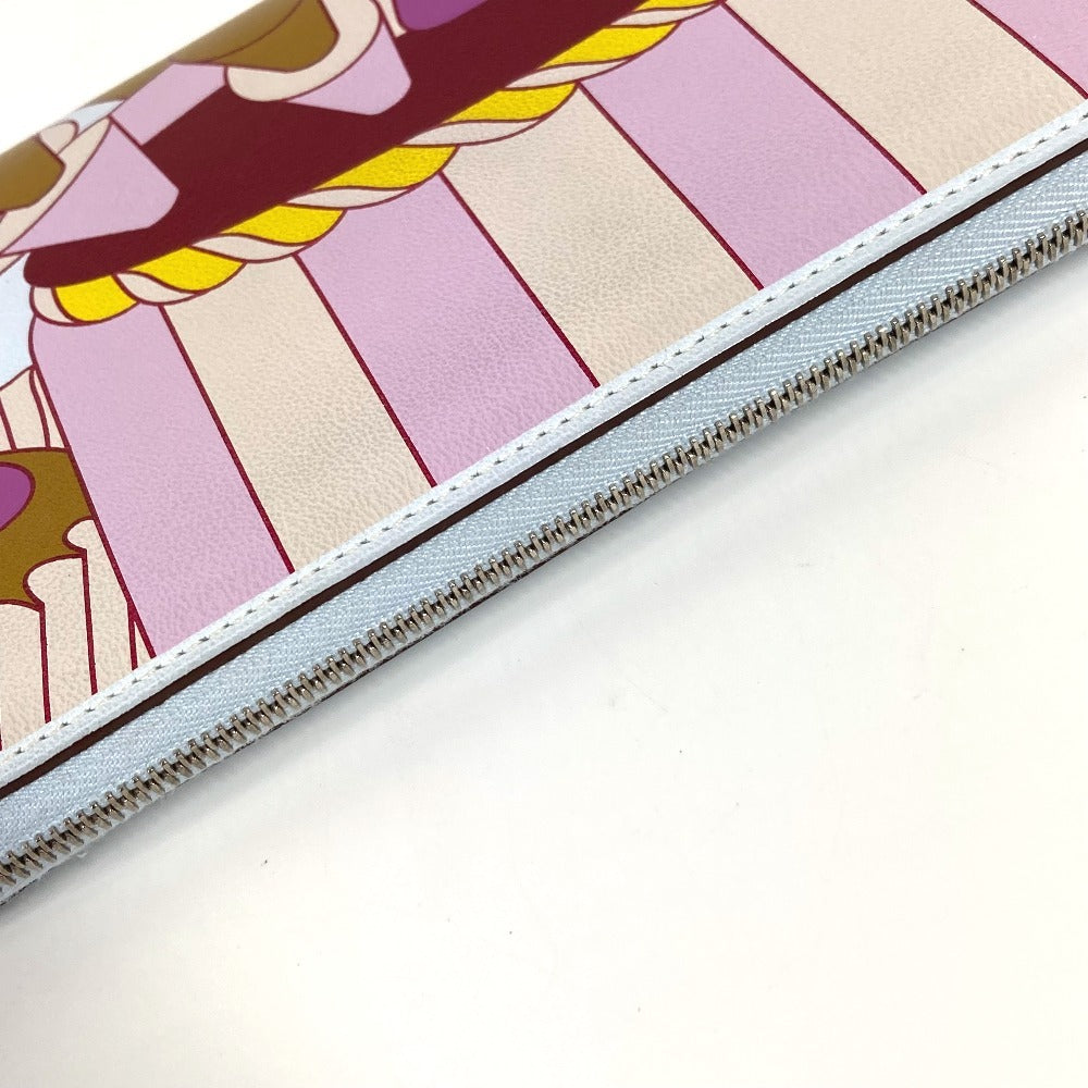HERMES アザップロング シルクイン ロング ラ パティスリー ロングウォレット ラウンドファスナー 長財布 スイフト ユニセックス フランセーズ/ブルーブリュム マルチカラー - brandshop-reference