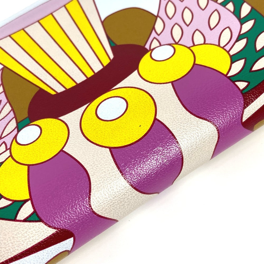 HERMES アザップロング シルクイン ロング ラ パティスリー ロングウォレット ラウンドファスナー 長財布 スイフト ユニセックス フランセーズ/ブルーブリュム マルチカラー - brandshop-reference