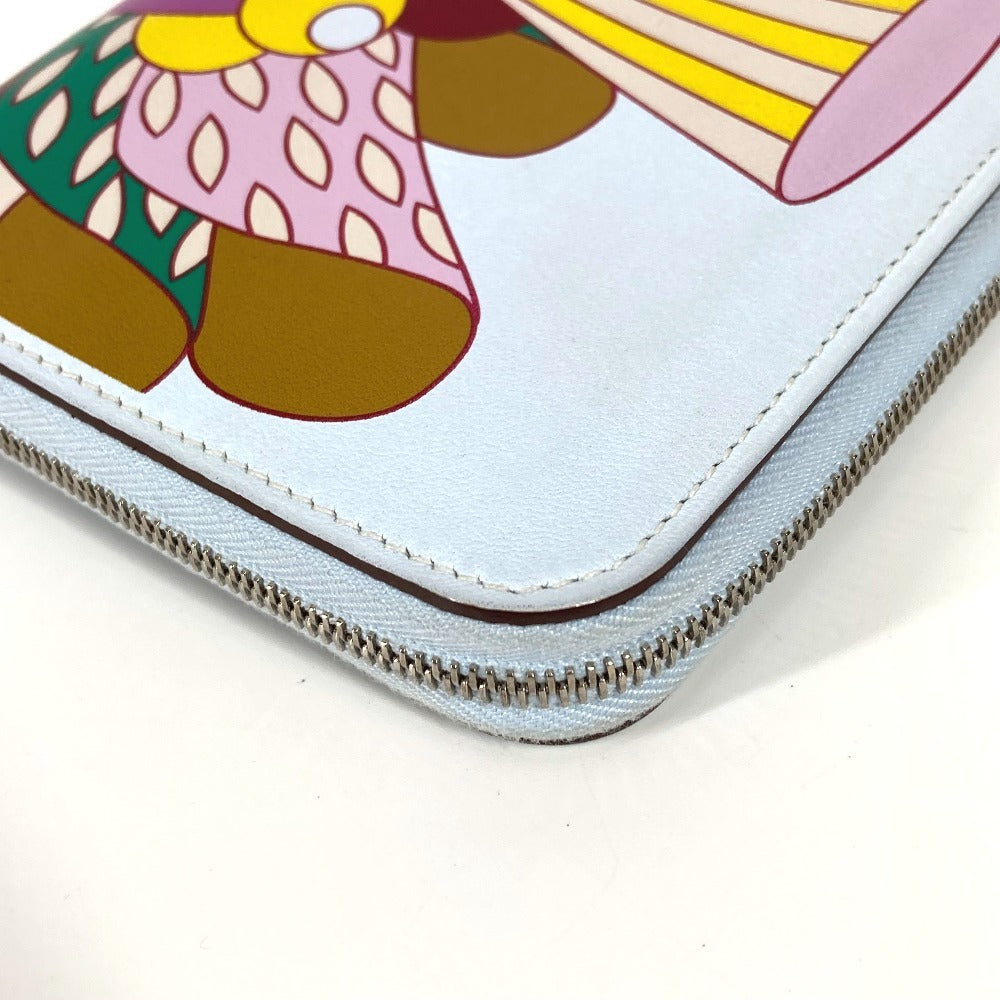 HERMES アザップロング シルクイン ロング ラ パティスリー ロングウォレット ラウンドファスナー 長財布 スイフト ユニセックス フランセーズ/ブルーブリュム マルチカラー - brandshop-reference