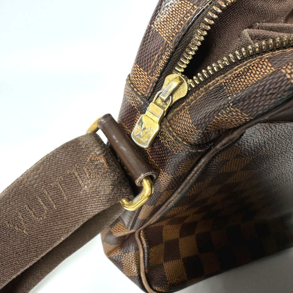 LOUIS VUITTON N41149 ダミエ シェルトンMM カバン 斜め掛け メッセンジャーバッグ ショルダーバッグ ダミエキャンバス ユニセックス エベヌ ブラウン
