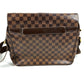 LOUIS VUITTON N41149 ダミエ シェルトンMM カバン 斜め掛け メッセンジャーバッグ ショルダーバッグ ダミエキャンバス ユニセックス エベヌ ブラウン