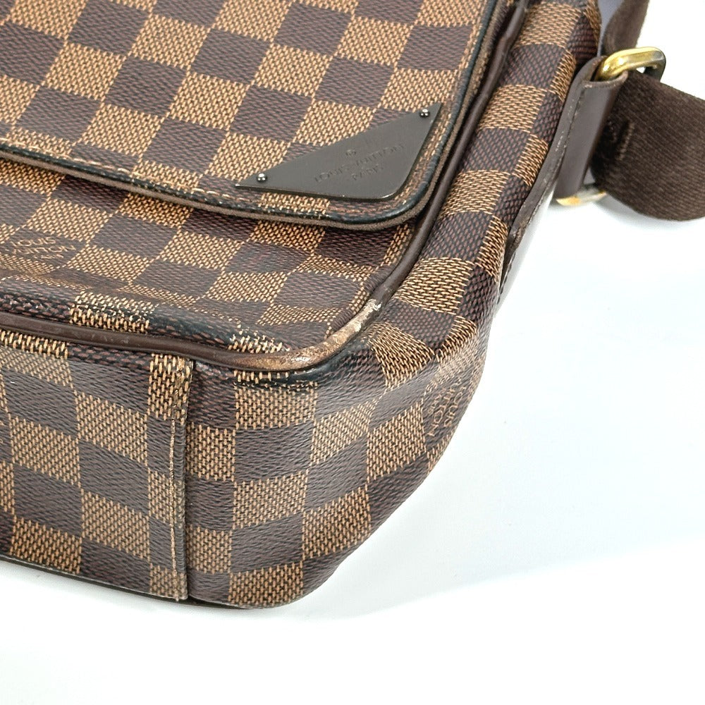 LOUIS VUITTON N41149 ダミエ シェルトンMM カバン 斜め掛け メッセンジャーバッグ ショルダーバッグ ダミエキャンバス ユニセックス エベヌ ブラウン