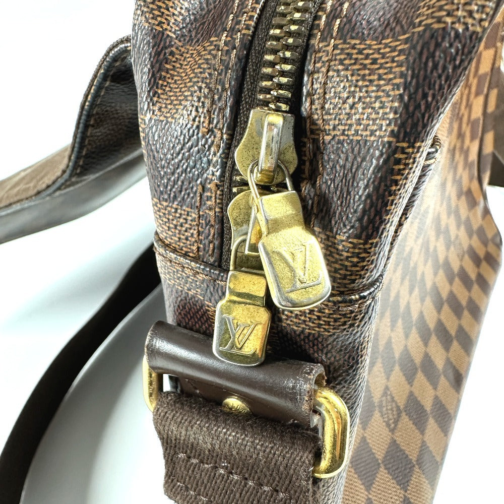 LOUIS VUITTON N41149 ダミエ シェルトンMM カバン 斜め掛け メッセンジャーバッグ ショルダーバッグ ダミエキャンバス ユニセックス エベヌ ブラウン