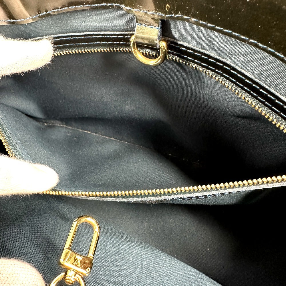 LOUIS VUITTON M93684 モノグラムヴェルニ ウィルシャーPM カバン トートバッグ ハンドバッグ モノグラムヴェルニ レディース ブルーニュイ グリーン