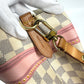 LOUIS VUITTON N41066 Damier Azur Summer Trunk NeoNoe Bag, 2-Way Bag, Crossbody Bag, Drawstring Bag, Bucket-Shaped Shoulder Bag, Damier Azur Canvas, Unisex, White