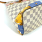 LOUIS VUITTON N41066 Damier Azur Summer Trunk NeoNoe Bag, 2-Way Bag, Crossbody Bag, Drawstring Bag, Bucket-Shaped Shoulder Bag, Damier Azur Canvas, Unisex, White