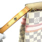 LOUIS VUITTON N41066 Damier Azur Summer Trunk NeoNoe Bag, 2-Way Bag, Crossbody Bag, Drawstring Bag, Bucket-Shaped Shoulder Bag, Damier Azur Canvas, Unisex, White