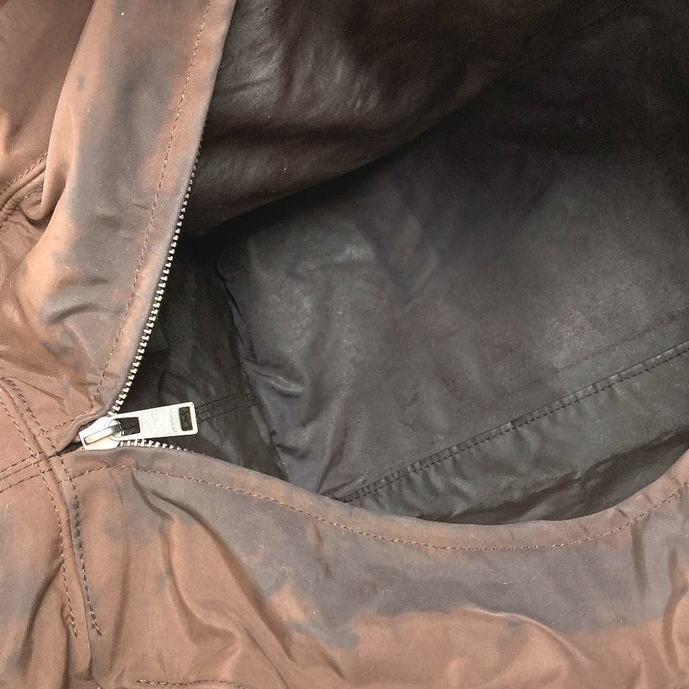 HERMES アカプルコMM カバン トートバッグ ハンドバッグ ナイロン ユニセックス ブラウン