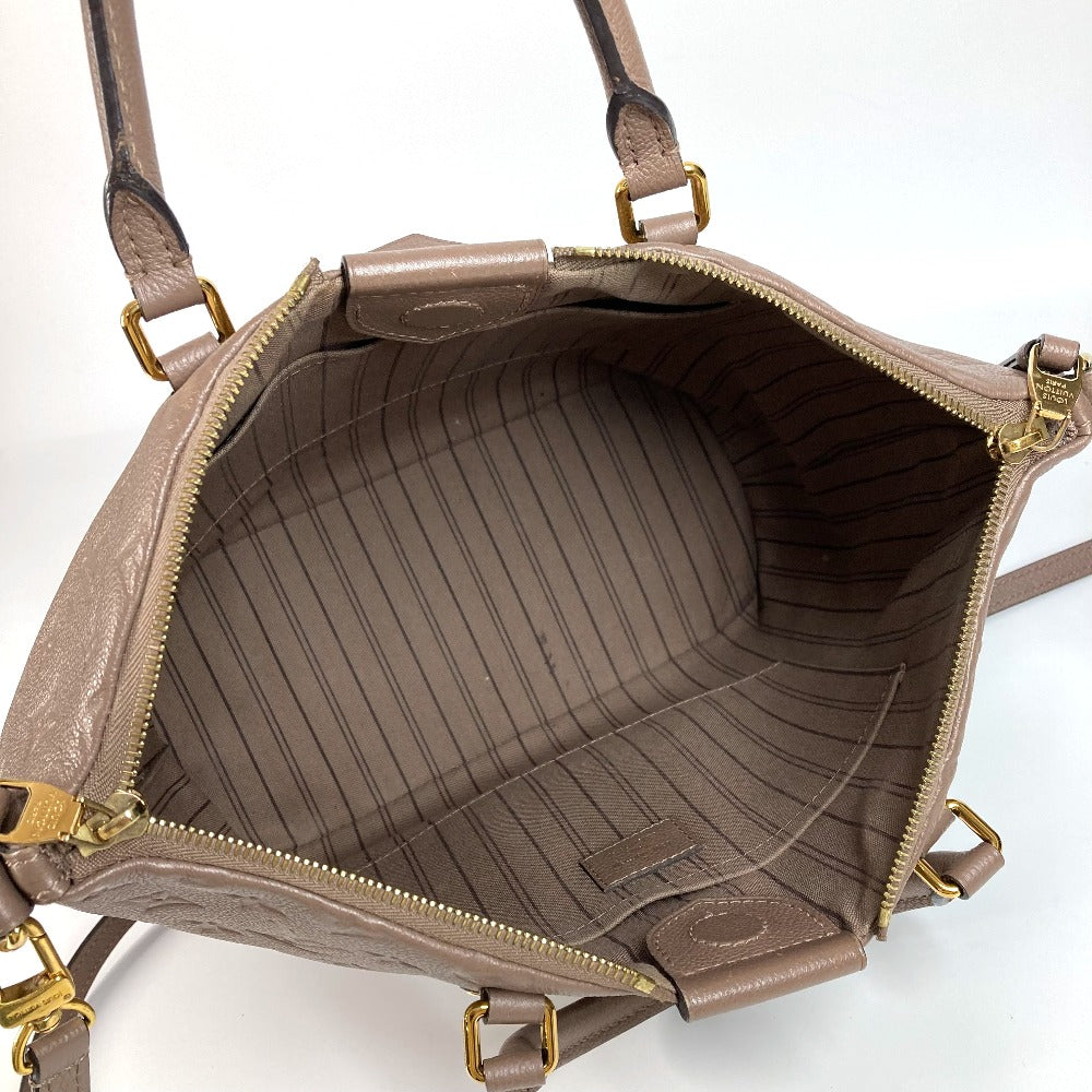 LOUIS VUITTON M42325 モノグラムアンプラント マザーリーヌMM カバン 2WAYバッグ ショルダーバッグ 斜め掛け ハンドバッグ モノグラムアンプラントレザー レディース マスティック ベージュ系