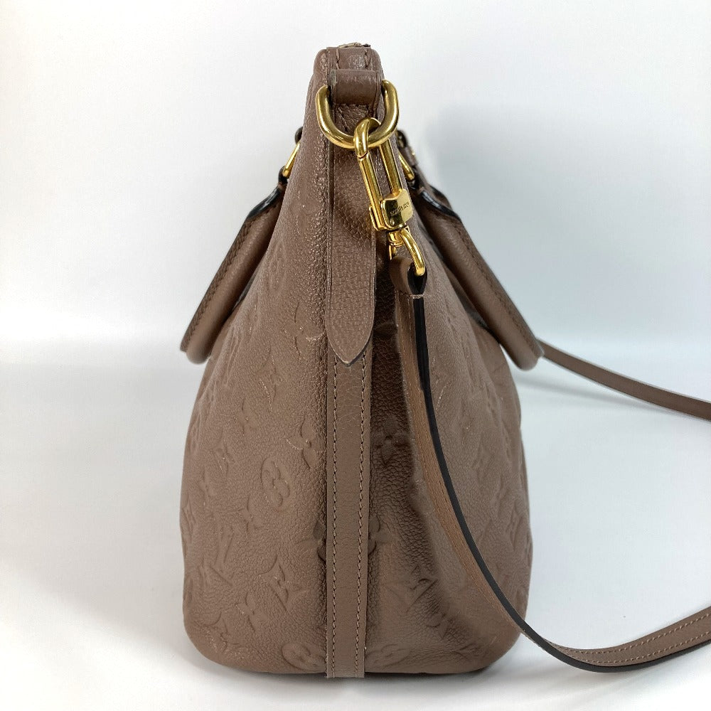 LOUIS VUITTON M42325 モノグラムアンプラント マザーリーヌMM カバン 2WAYバッグ ショルダーバッグ 斜め掛け ハンドバッグ モノグラムアンプラントレザー レディース マスティック ベージュ系