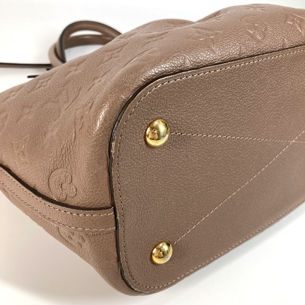 LOUIS VUITTON M42325 モノグラムアンプラント マザーリーヌMM カバン 2WAYバッグ ショルダーバッグ 斜め掛け ハンドバッグ モノグラムアンプラントレザー レディース マスティック ベージュ系