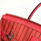 LOUIS VUITTON M42711 モノグラムアンプラント ポンヌフMM カバン 2WAYバッグ ショルダーバッグ 斜め掛け ハンドバッグ モノグラムアンプラントレザー レディース ブロッサム レッド系