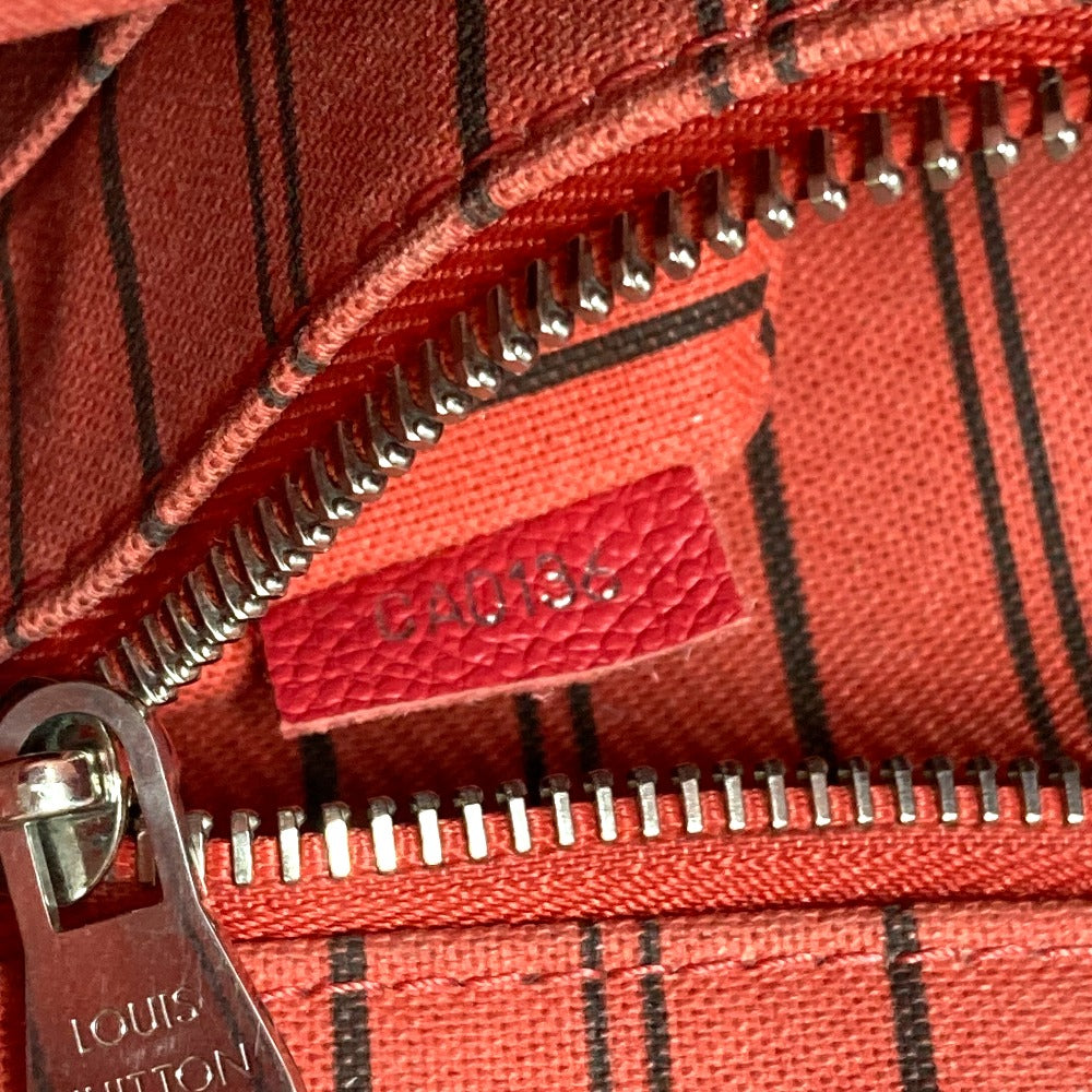 LOUIS VUITTON M42711 モノグラムアンプラント ポンヌフMM カバン 2WAYバッグ ショルダーバッグ 斜め掛け ハンドバッグ モノグラムアンプラントレザー レディース ブロッサム レッド系