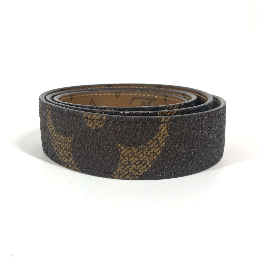 LOUIS VUITTON M0149 モノグラム・リバース サンチュール・LVアイコニック アクセサリー ズボン用ベルト ベルト モノグラムリバースキャンバス ユニセックス ベージュ