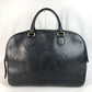 GUCCI 450999 ビジネスバッグ ロゴ カバン 旅行バッグ トラベルバッグ ショルダーバッグ ボストンバッグ レザー ユニセックス ブラック