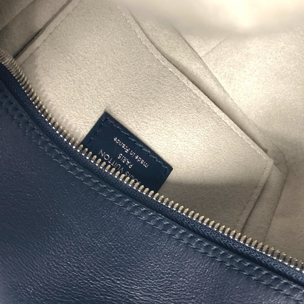 LOUIS VUITTON M52350 トロンプ ルイユ チェーンバッグ 2WAYバッグ ショルダーバッグ 肩掛け カバン ハンドバッグ レザー レディース ネイビー
