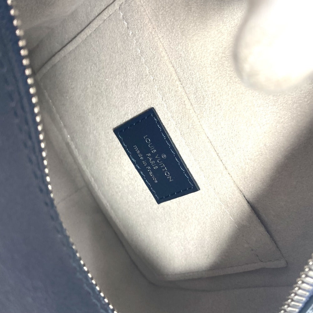 LOUIS VUITTON M52350 トロンプ ルイユ チェーンバッグ 2WAYバッグ ショルダーバッグ 肩掛け カバン ハンドバッグ レザー レディース ネイビー