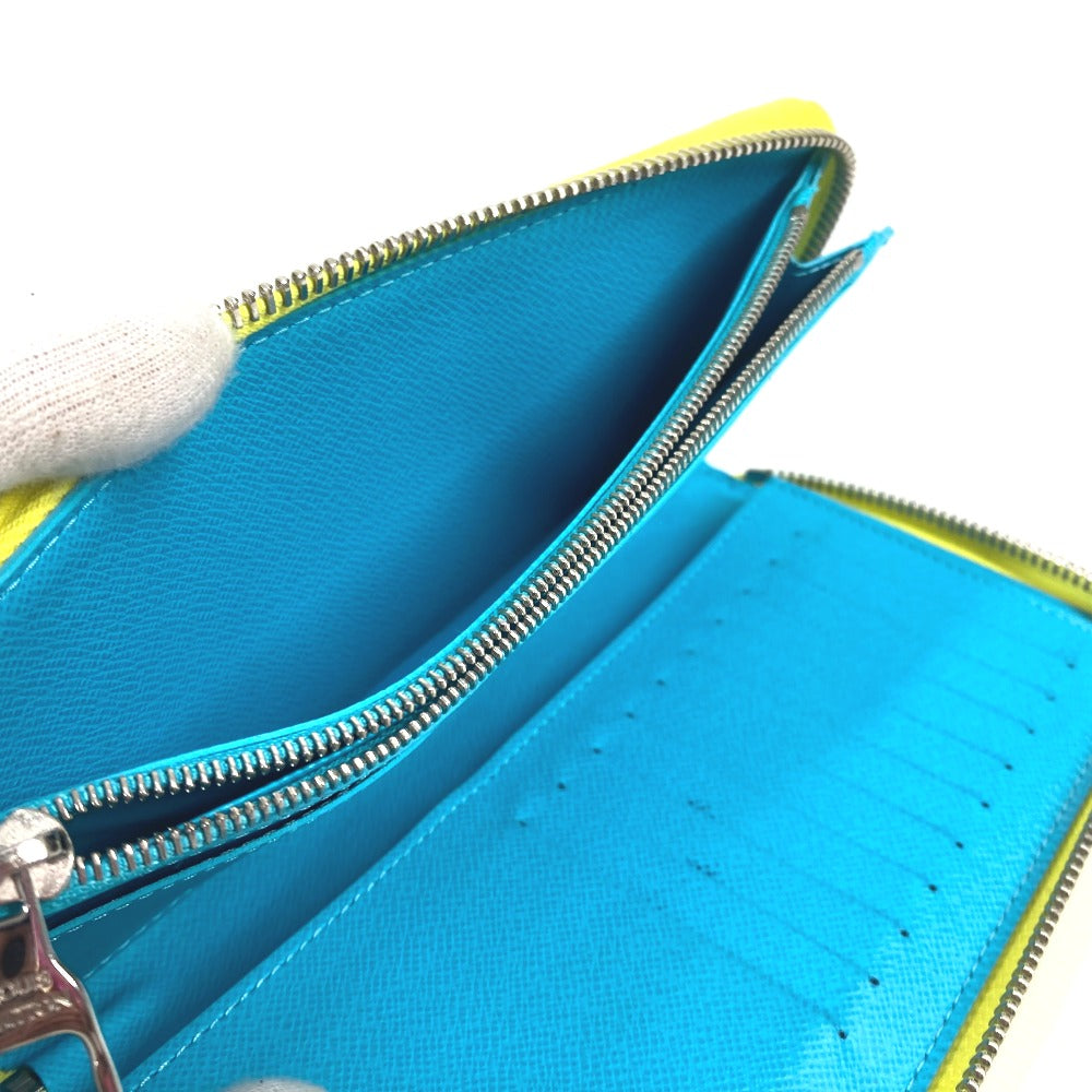 LOUIS VUITTON M82005 モノグラムプレイグラウンド ジッピー ウォレット ヴェルティカル ラウンドファスナー 長財布 モノグラムキャンバス ユニセックス イエロー