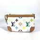 LOUIS VUITTON M60098 モノグラムマルチカラー ポシェットミラPM チェーンバッグ ポーチ 2WAYバッグ カバン ハンドバッグ モノグラムマルチカラーキャンバス レディース ブロン ホワイト
