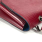 LOUIS VUITTON エピ グルネルPM フラップ カバン トートバッグ ハンドバッグ エピレザー レディース ワインレッド
