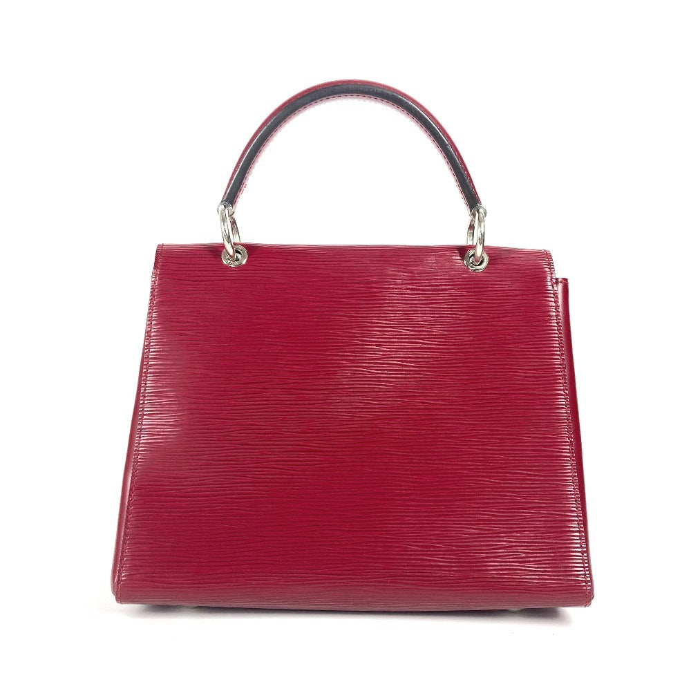 LOUIS VUITTON エピ グルネルPM フラップ カバン トートバッグ ハンドバッグ エピレザー レディース ワインレッド