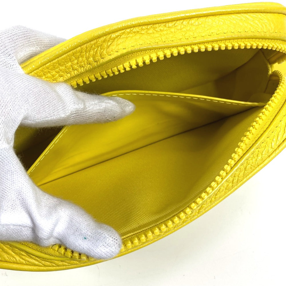 LOUIS VUITTON M53554 Monogram Empreinte Pochette Volga Second Bag, Chain Clutch Bag, Taurillon Leather, Unisex, Yellow