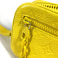LOUIS VUITTON M53554 Monogram Empreinte Pochette Volga Second Bag, Chain Clutch Bag, Taurillon Leather, Unisex, Yellow