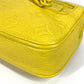 LOUIS VUITTON M53554 Monogram Empreinte Pochette Volga Second Bag, Chain Clutch Bag, Taurillon Leather, Unisex, Yellow