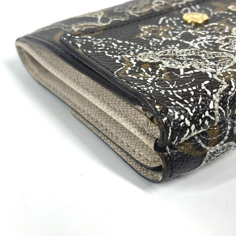 LOUIS VUITTON M95396 モノグラムダンティエル ポルトフォイユ エリーズ コンパクトウォレット 3つ折り財布 モノグラムキャンバス ユニセックス ブラウン