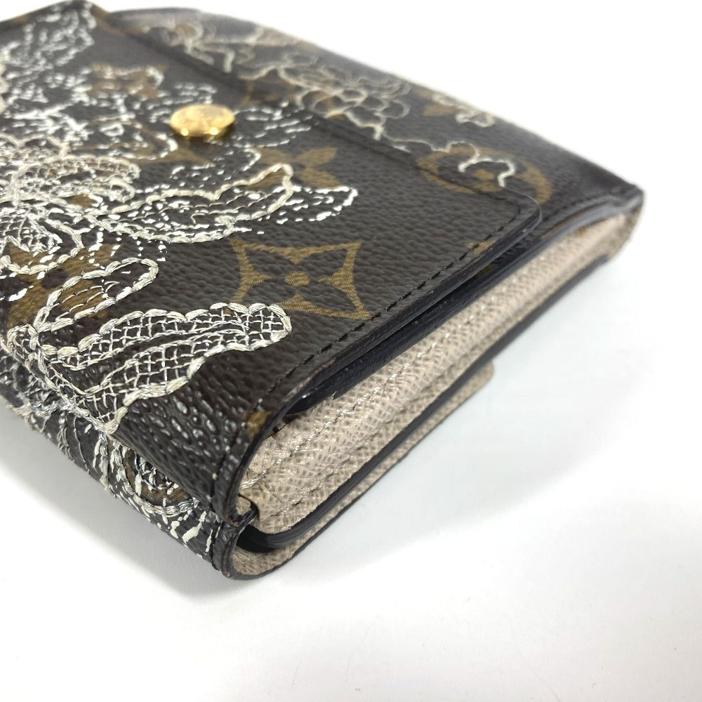 LOUIS VUITTON M95396 モノグラムダンティエル ポルトフォイユ エリーズ コンパクトウォレット 3つ折り財布 モノグラムキャンバス ユニセックス ブラウン