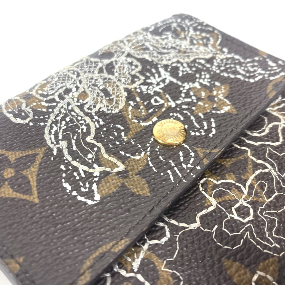 LOUIS VUITTON M95396 モノグラムダンティエル ポルトフォイユ エリーズ コンパクトウォレット 3つ折り財布 モノグラムキャンバス ユニセックス ブラウン
