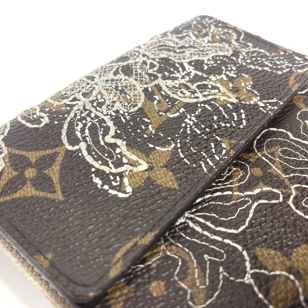 LOUIS VUITTON M95396 モノグラムダンティエル ポルトフォイユ エリーズ コンパクトウォレット 3つ折り財布 モノグラムキャンバス ユニセックス ブラウン