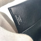 HERMES RMS ロゴ パスポートカバー ステーショナリー パスポートケース レザー ユニセックス ブラック
