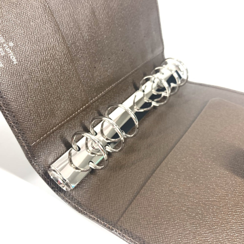 LOUIS VUITTON R20432 タイガ アジェンダMM ステーショナリー システム手帳 ケース 手帳カバー タイガレザー ユニセックス グリズリ ブラウン