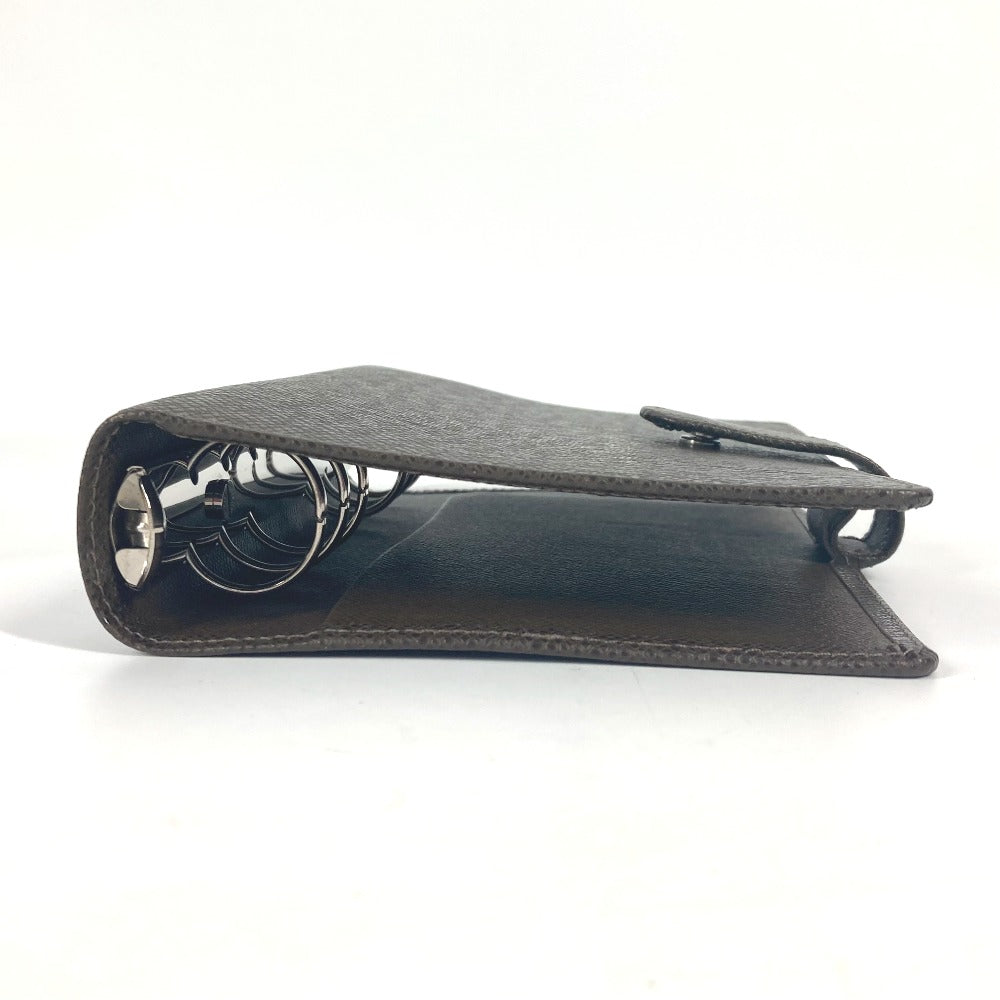 LOUIS VUITTON R20432 タイガ アジェンダMM ステーショナリー システム手帳 ケース 手帳カバー タイガレザー ユニセックス グリズリ ブラウン