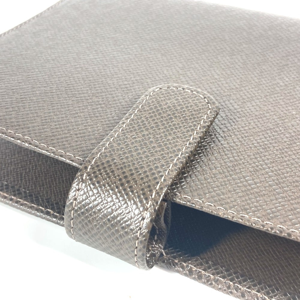 LOUIS VUITTON R20432 タイガ アジェンダMM ステーショナリー システム手帳 ケース 手帳カバー タイガレザー ユニセックス グリズリ ブラウン