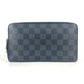 LOUIS VUITTON N63077 ダミエグラフィット ジッピー オーガナイザー ロングウォレット ラウンドファスナー 長財布 ダミエグラフィットキャンバス ユニセックス ブラック