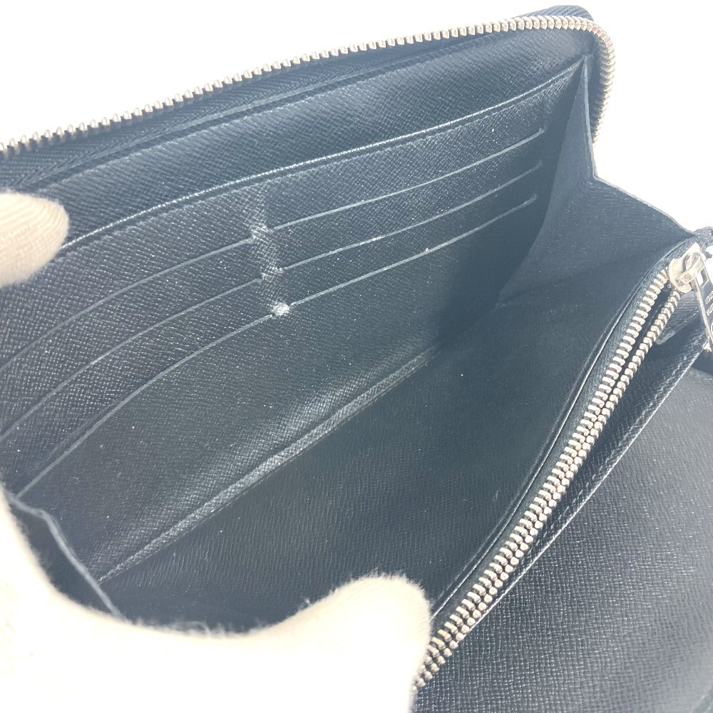 LOUIS VUITTON N63077 ダミエグラフィット ジッピー オーガナイザー ロングウォレット ラウンドファスナー 長財布 ダミエグラフィットキャンバス ユニセックス ブラック
