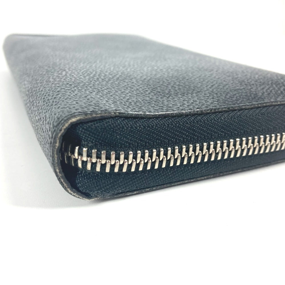 LOUIS VUITTON N63077 ダミエグラフィット ジッピー オーガナイザー ロングウォレット ラウンドファスナー 長財布 ダミエグラフィットキャンバス ユニセックス ブラック
