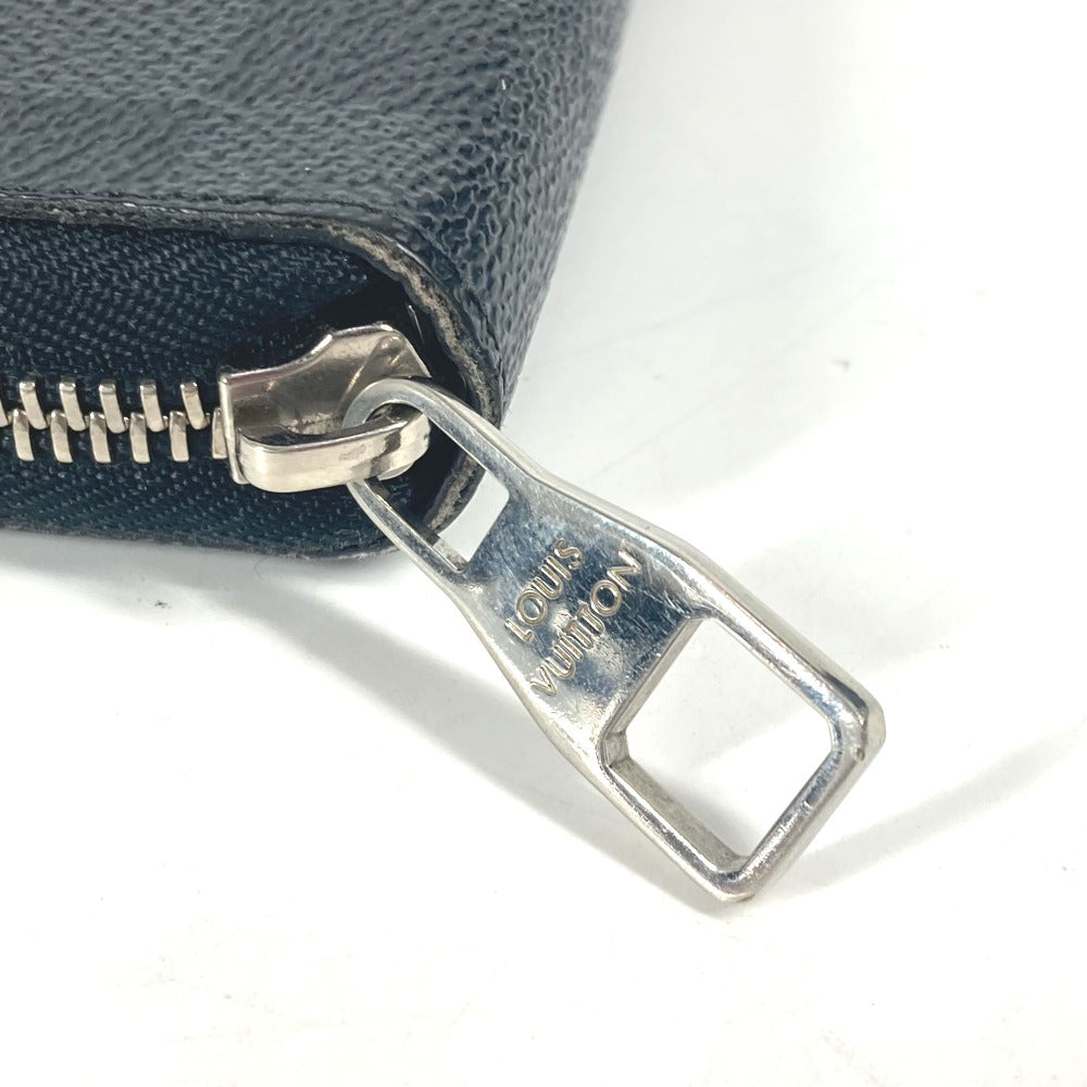 LOUIS VUITTON N63077 ダミエグラフィット ジッピー オーガナイザー ロングウォレット ラウンドファスナー 長財布 ダミエグラフィットキャンバス ユニセックス ブラック