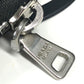 PRADA Triangle Logo Plated Smartphone Pouch iPhone Case with Neck Strap, Nylon, Unisex, Black