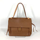 LOUIS VUITTON Lockme MM Tote Bag, Shoulder Flap Bag, Leather, Brown, Women's