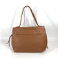 LOUIS VUITTON Lockme MM Tote Bag, Shoulder Flap Bag, Leather, Brown, Women's