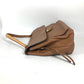 LOUIS VUITTON Lockme MM Tote Bag, Shoulder Flap Bag, Leather, Brown, Women's