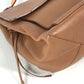 LOUIS VUITTON Lockme MM Tote Bag, Shoulder Flap Bag, Leather, Brown, Women's