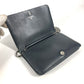 CHANEL 長財布 CC ロゴ ココマーク ラインストーン チェーンウォレット 斜め掛け カバン ポシェット ショルダーバッグ パテントレザー レディース ブラック