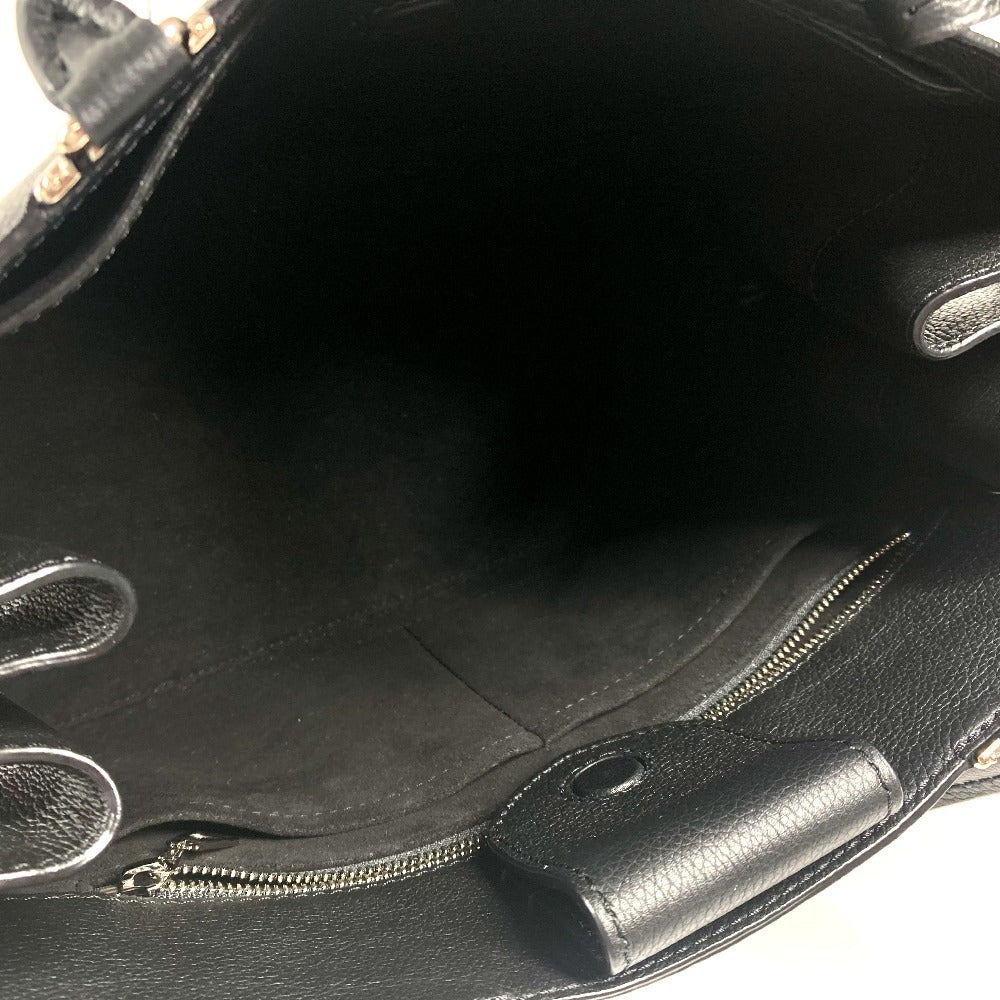 LOUIS VUITTON M53730 ロゴ ロックミーデー カバン トートバッグ　2WAYバッグ ショルダーバッグ 斜め掛け ハンドバッグ レザー レディース ブラック