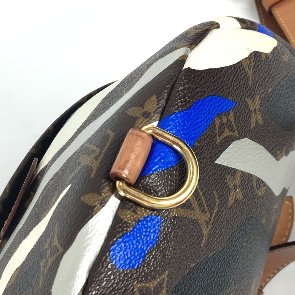 LOUIS VUITTON M45106 モノグラム リーグオブレジェンドコラボ バムバッグ カバン ボディバッグ モノグラムキャンバス ユニセックス ブラウン