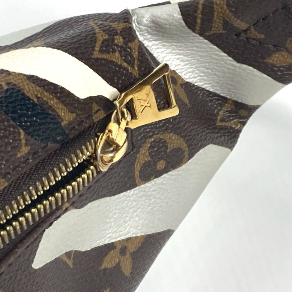 LOUIS VUITTON M45106 モノグラム リーグオブレジェンドコラボ バムバッグ カバン ボディバッグ モノグラムキャンバス ユニセックス ブラウン