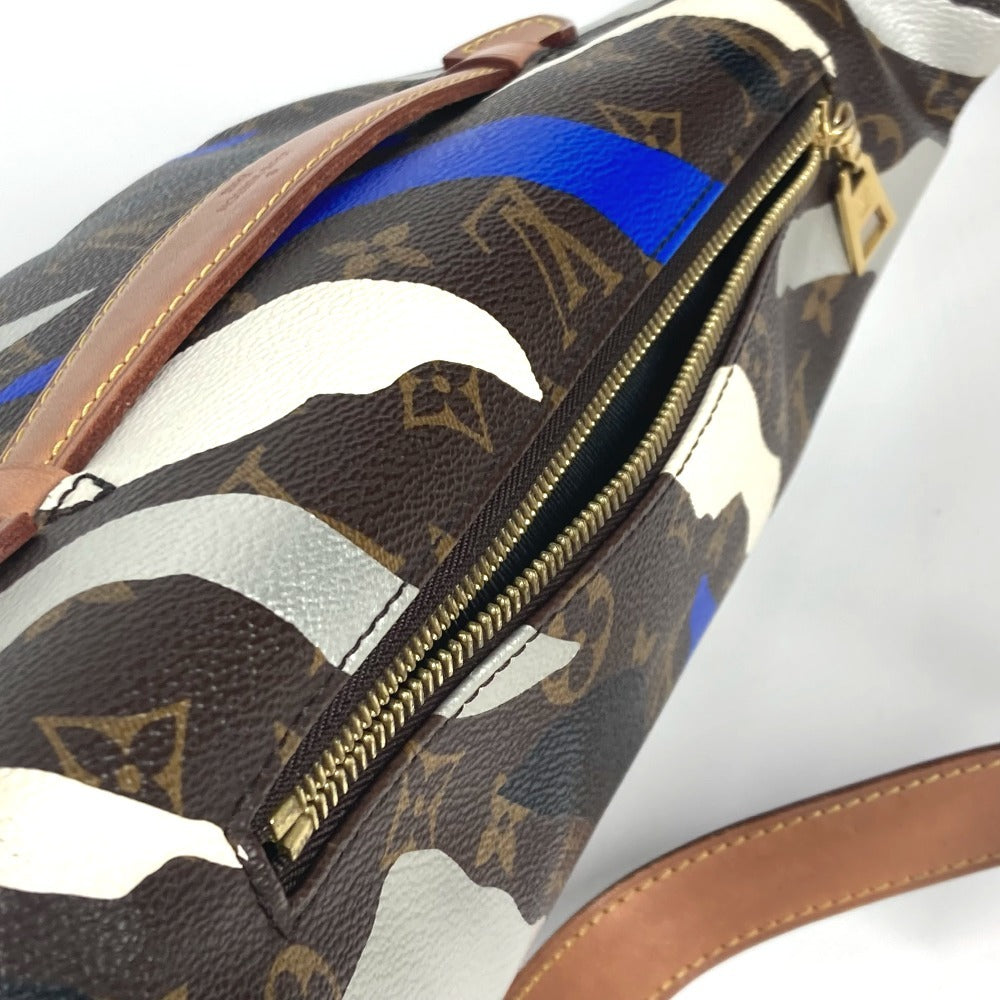 LOUIS VUITTON M45106 モノグラム リーグオブレジェンドコラボ バムバッグ カバン ボディバッグ モノグラムキャンバス ユニセックス ブラウン